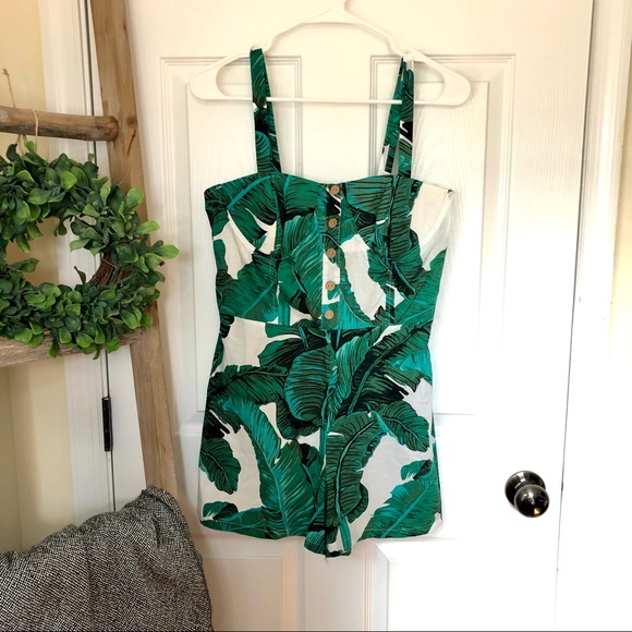 Nasty Gal Why Plant I Palm Romper - Picture 5 of 8